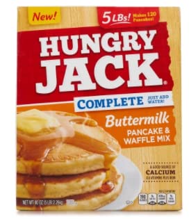Hungry Jack 5 Lb Buttermilk Complete Mix; 80 Ounces; 6 Per Case