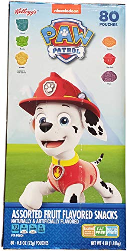 Ferrara Paw Patrol Fruit Pieces; 64 Ounces; 1 Per Case