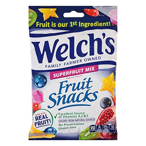 Welch's Fruit Snacks Mixed Fruit Summer Fruits Shipper; 54 Count; 54 Per Case