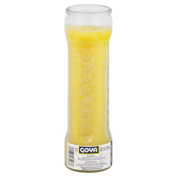 Goya Yellow Candle 7 Day; 19.39 Ounces; 12 Per Case - High Mart Wholesale