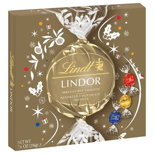 Lindt & Sprungli (Usa) Inc Holiday Assorted Modern Gift Box Large; 7.6 Ounces; 8 Per Case
