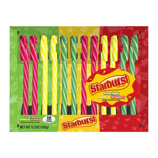 Starburst Candy Canes 12 Count; 5.3 Ounces; 12 Per Case