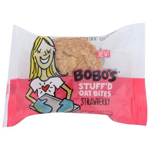 Bobo's Oat Bars Strawberry Stuff'd Bars; 1.3 Ounces; 24 Per Box; 4 Per Case - High Mart Wholesale
