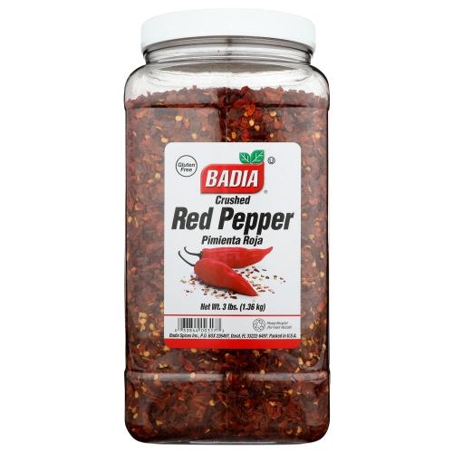 Badia Pepper Red Crushed; 3 Pounds; 4 Per Case