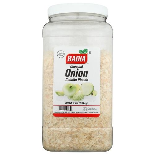 Badia Onion Flakes Chopped; 3 Pounds; 4 Per Case
