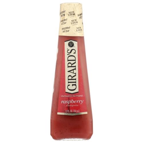 Girard's Raspberry Dressing Bottle; 12 Fluid Ounce; 6 Per Case - High Mart Wholesale