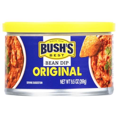 Bush's Best Bean Dip Original; 9.5 Ounces; 12 Per Case