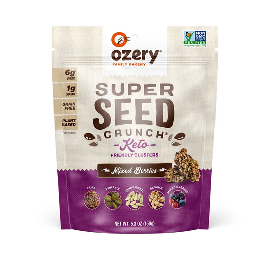 Ozery Bakery Mixed Berries Super Seed Crunch Case; 5.3 Ounces; 6 Per Case - High Mart Wholesale
