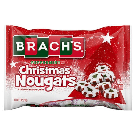 Brachs Christmas Nougats; 7 Ounce; 12 Per Case - High Mart Wholesale