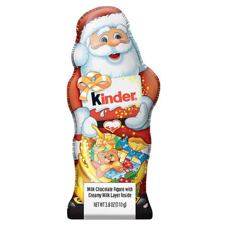 Kinder Figure Hollow Santa; 3.8 Ounces; 12 Per Case