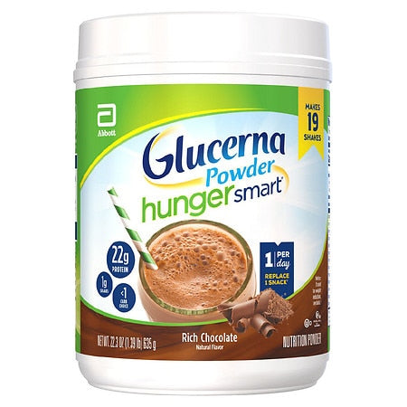 Glucerna Hunger Smart Chocolate Powder; 1.39 Pound; 2 Per Case - High Mart Wholesale