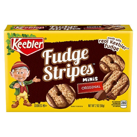 Keebler Fudge Stripe Theater; 2 Ounce; 10 Per Case