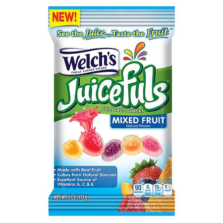 Juicefuls Mixed Fruit; 4 Ounce; 12 Per Case