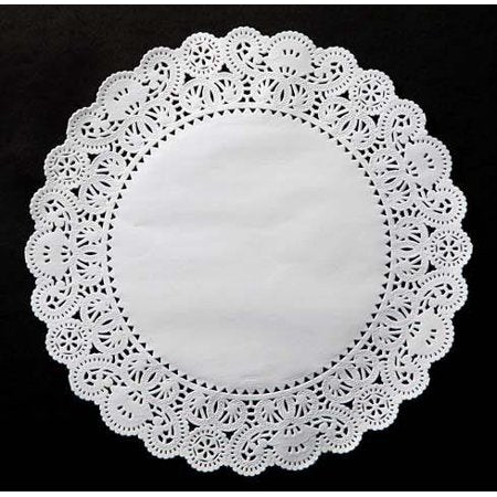 Lapaco 8'' Normandy Lace Doilies; 500 Each; 1 Per Case - High Mart Wholesale