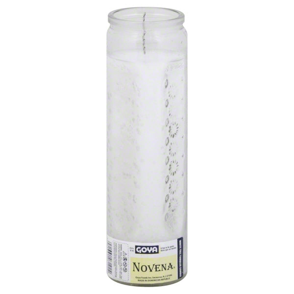 Goya White Candle 7 Day; 19.39 Ounces; 12 Per Case - High Mart Wholesale