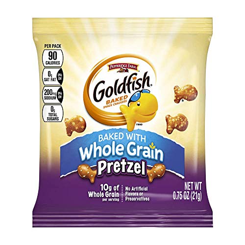 Pepperidge Farms Goldfish Pretzels Whole Grain Crackers; 0.75 Ounces; 300 Per Case
