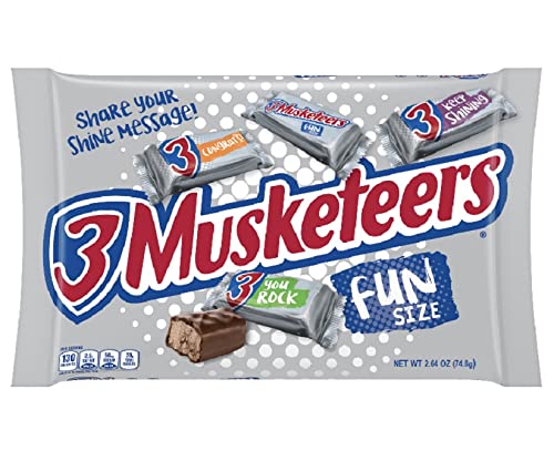 3 Musketeers Miniature Peg Pack; 2.64 Ounce; 12 Per Case