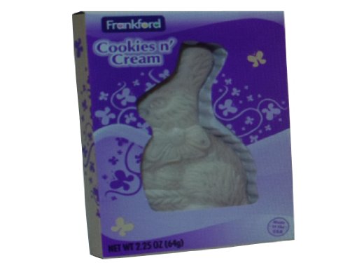Frankford Candy Cookies And Cream Rabbit; 2.25 Ounces; 18 Per Case - High Mart Wholesale
