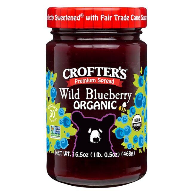Crofters Organic Blueberry Premium Spread; 16.5 Ounces; 6 Per Case - High Mart Wholesale