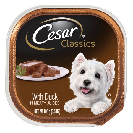 Cesar Duck Pate Dog Food; 3.5 Ounces; 24 Per Case