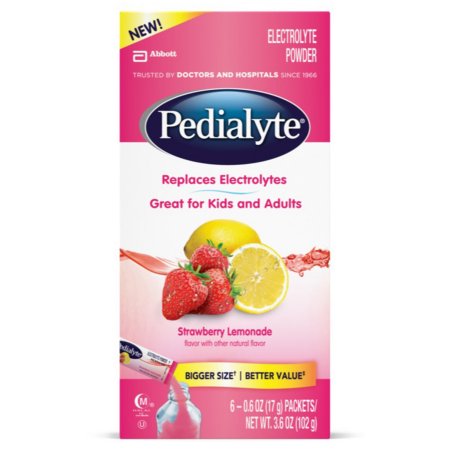 Pedialyte Mixed 12 Count Powder Packets; 72 Count; 1 Per Case - High Mart Wholesale