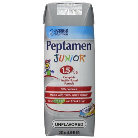 Peptamen Junior Pediatric Liquid Prebio 1 Formula; 8.45 Fluid Ounce; 24 Per Case - High Mart Wholesale