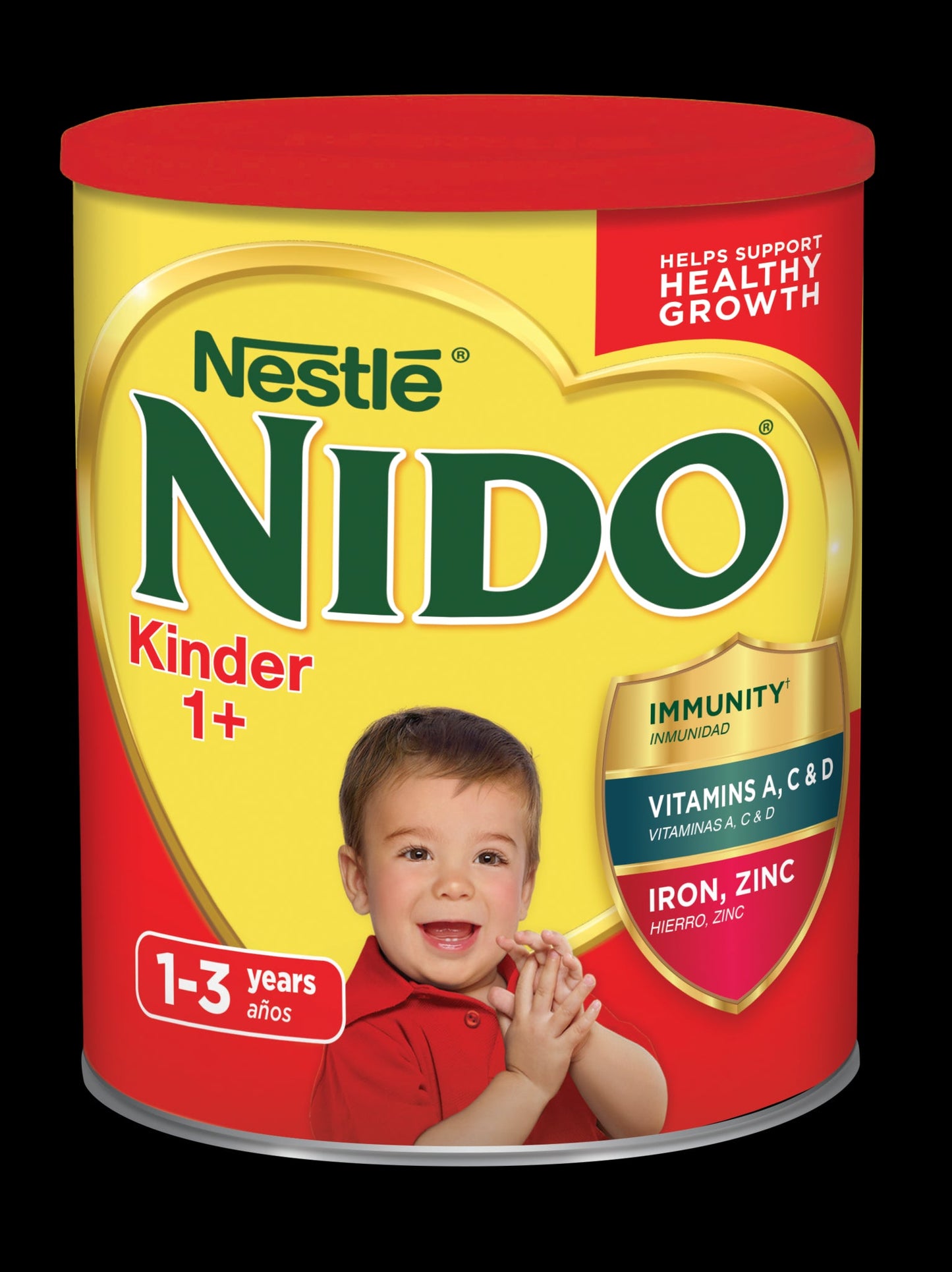 Nido 1+ Toddler Milk-Based Powder Formula With Vitamins; 3.52 Pound; 60 Per Case