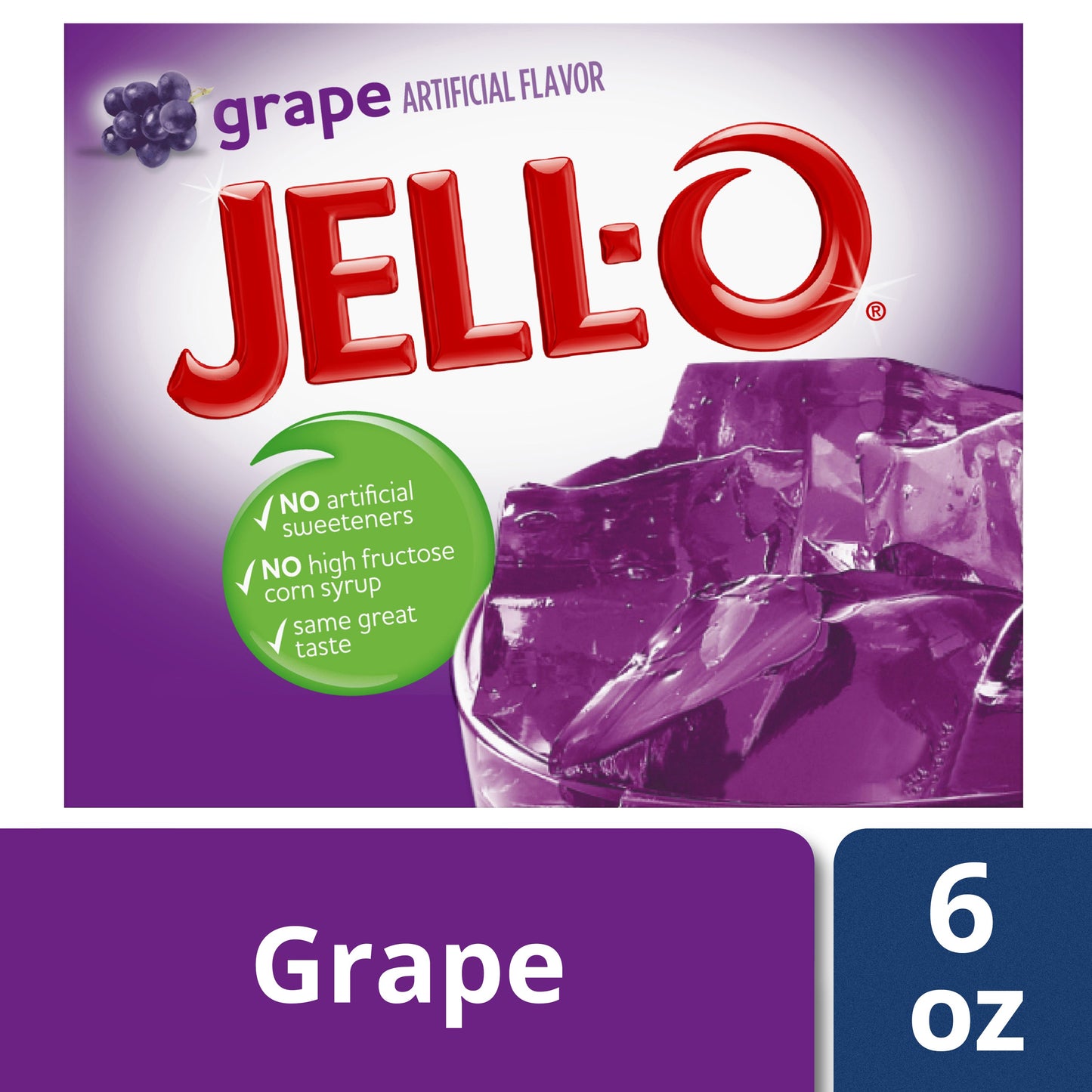 Jell-O Jello Grape; 6 Ounces; 24 Per Case - High Mart Wholesale