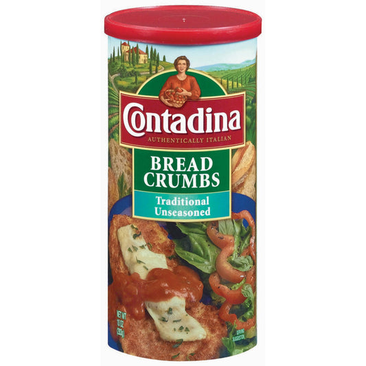 Contadina Bread Crumb Traditional Unseasoned; 10 Ounces; 8 Per Case