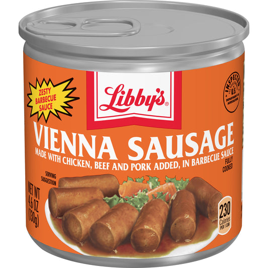 Libby's Vienna Sausage Barbecue; 4.6 Ounce; 24 Per Case