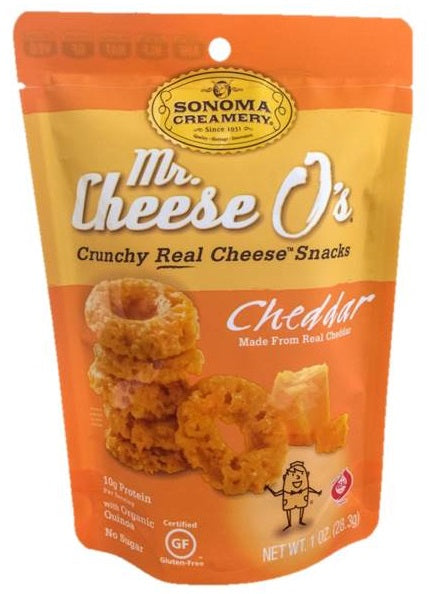 Mr. Cheese O's Cheddar; 1 Ounces; 18 Per Case
