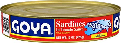 Goya Oval Sardines In Tomato Sauce; 15 Ounces; 24 Per Case