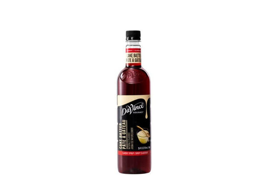 Davinci Gourmet Syrup Cake Batter Flavored; 750 Milileter; 4 Per Case - High Mart Wholesale
