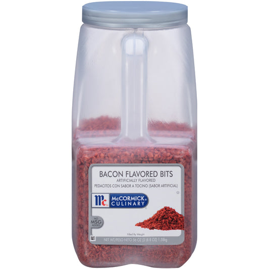 Mccormick Seasoning Bacon Bit Imitation No Msg; 3.5 Pounds; 3 Per Case - High Mart Wholesale