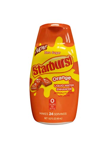 Starburst Liquid Water Enhancer - Orange; 1.62 Fluid Ounce; 12 Per Case - High Mart Wholesale