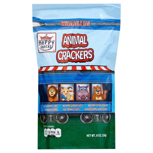 Happy Snacks Non Gmo Circus Animal Crackers; 3 Ounce; 6 Per Case - High Mart Wholesale