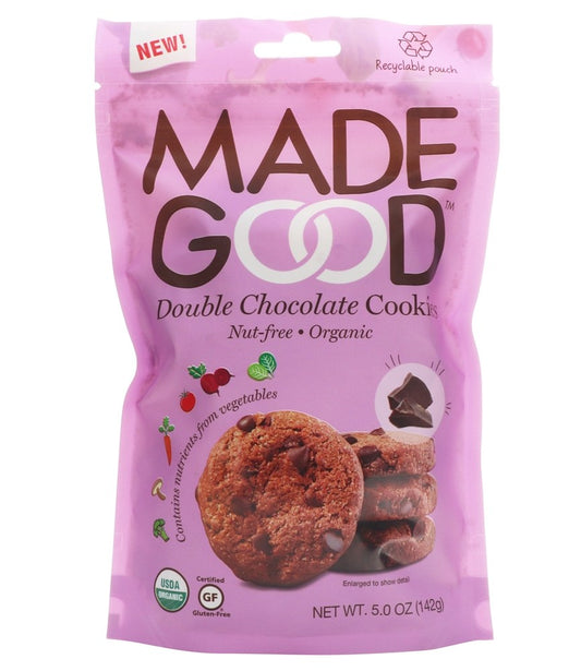 Madegood Double Chocolate Cookies; 5 Ounces; 6 Per Case - High Mart Wholesale