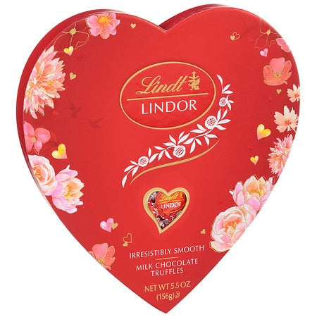 Lindt & Sprungli (Usa) Inc Valentine Milk Chocolate Heart; 5.5 Ounces; 6 Per Case