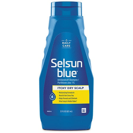 Selsun Blue Itchy Dry Scalp Shampoo; 21 Ounce; 3 Per Box; 8 Per Case