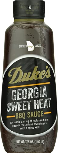 Duke's Georgia Sweet Heat Bbq Sauce Bottle; 13.9 Ounce; 6 Per Case - High Mart Wholesale