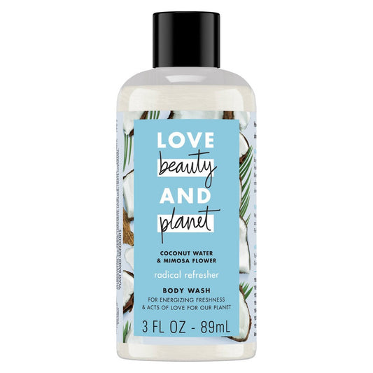 Love Beauty & Planet Body Wash Coconut Water; 3 Fluid Ounce; 12 Per Case - High Mart Wholesale