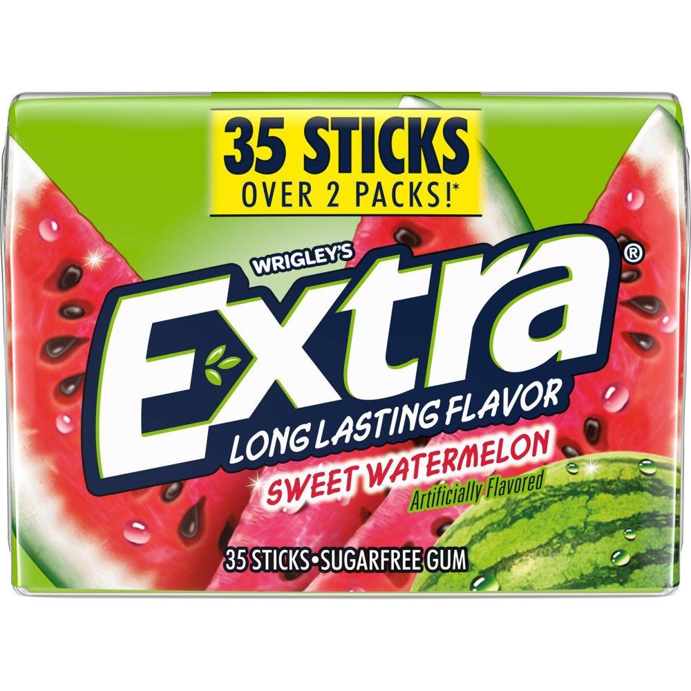 Extra Watermelon Mega Pack; 35 Piece; 6 Per Box; 8 Per Case