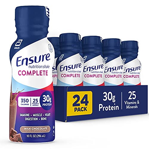 Ensure Complete Chocolate; 10 Fluid Ounce; 4 Per Box; 4 Per Case - High Mart Wholesale