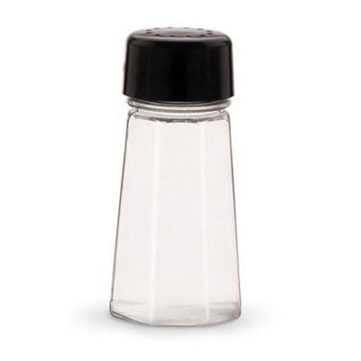 Vollrath Salt & Pepper Shakers Black Polycarbonate; 72 Each; 1 Per Case