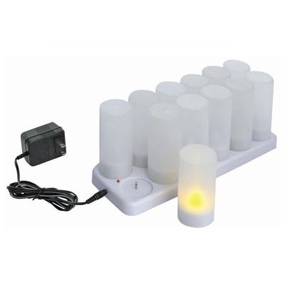 Winco Tealight Rechargeable 12 Pieces Battery Included; 1 Each - High Mart Wholesale