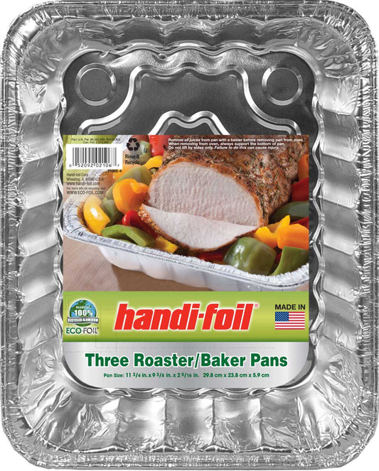 Handi-Foil Ultra Roaster Baker; 3 Each; 12 Per Case - High Mart Wholesale