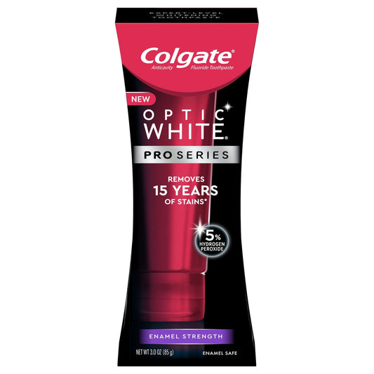 Colgate Optic White Toothpaste Pro Series Enamel Strength; 3 Ounces; 6 Per Box; 4 Per Case