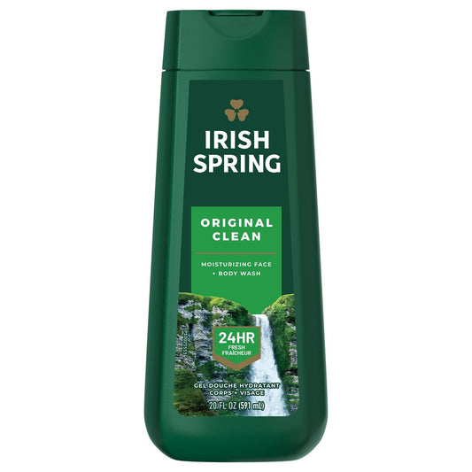Irish Spring Body Wash Original Sulfate Free; 20 Fluid Ounces; 4 Per Case