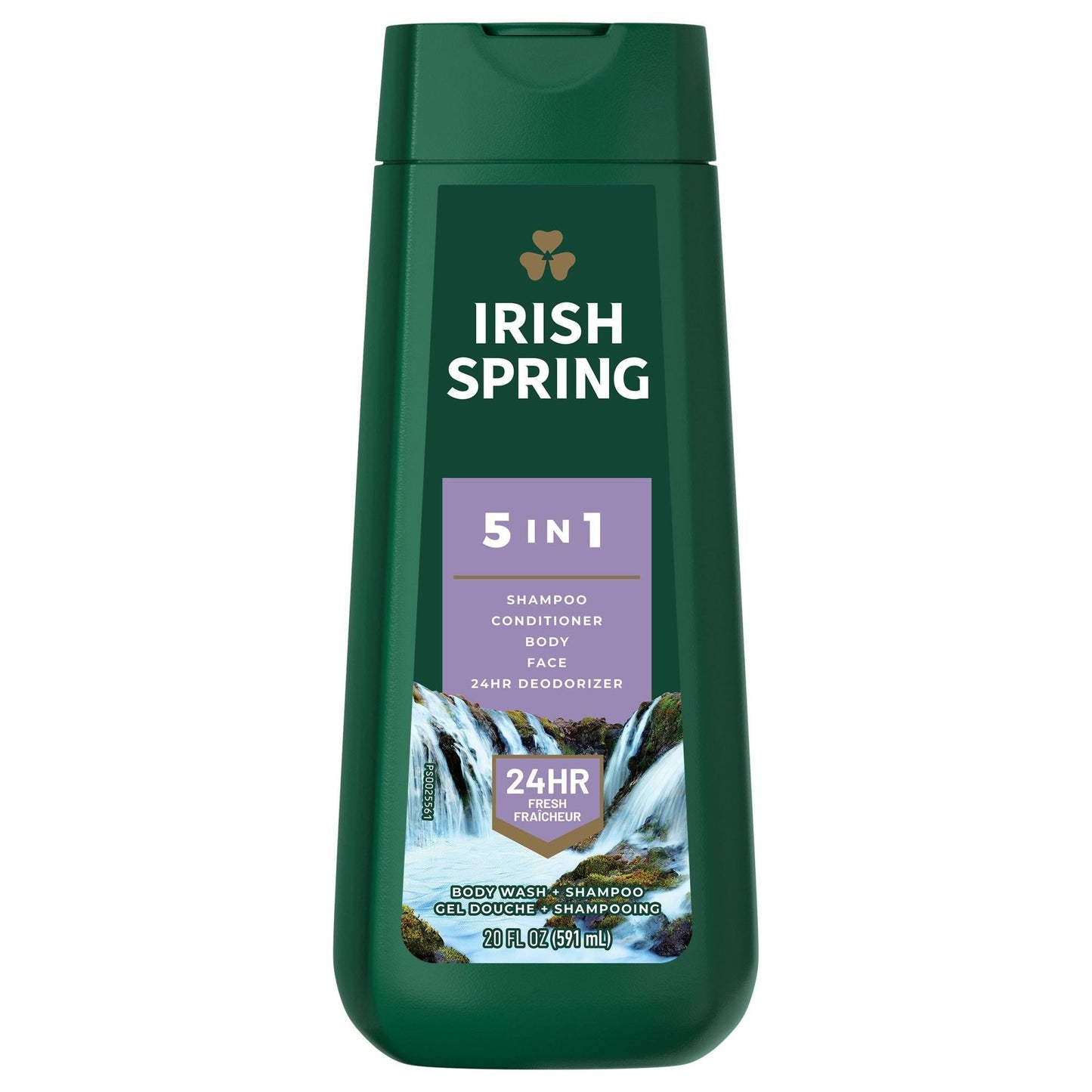 Irish Spring Body Wash 5-In-1 Sulfate Free; 20 Fluid Ounces; 4 Per Case