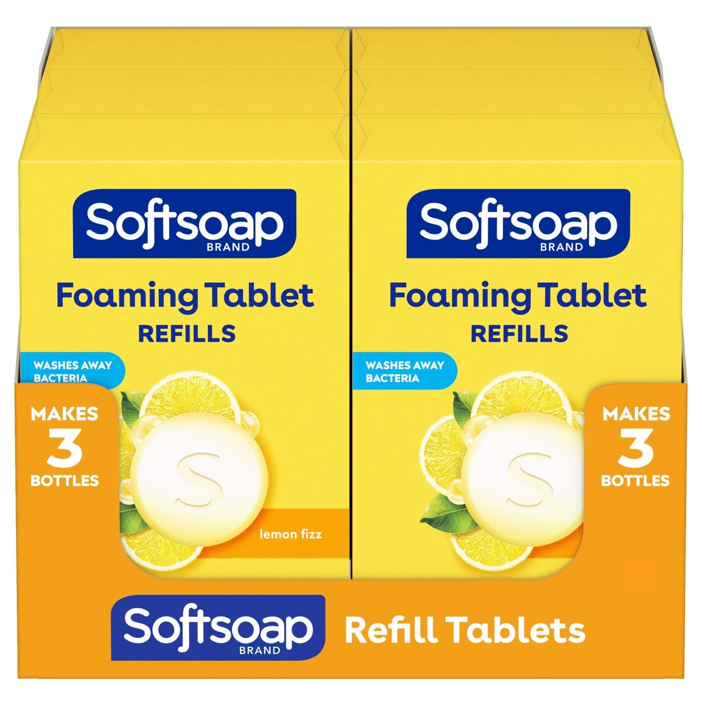 Softsoap Foaming Tablets Hand Soap Lemon; 1 Each; 6 Per Case